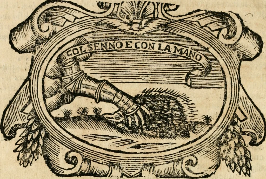 An illustration from Idea de vn principe politico christiano : representada en cien empressas, 1666, leaf 417