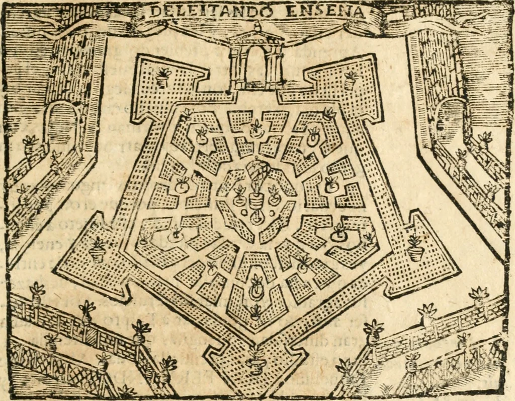 An illustration from Idea de vn principe politico christiano : representada en cien empressas, 1666, leaf 48