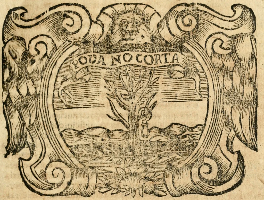 An illustration from Idea de vn principe politico christiano : representada en cien empressas, 1666, leaf 482