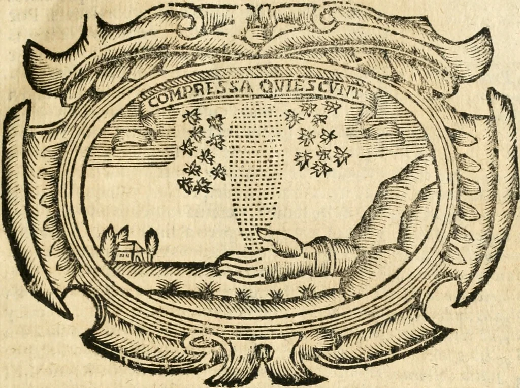 An illustration from Idea de vn principe politico christiano : representada en cien empressas, 1666, leaf 526