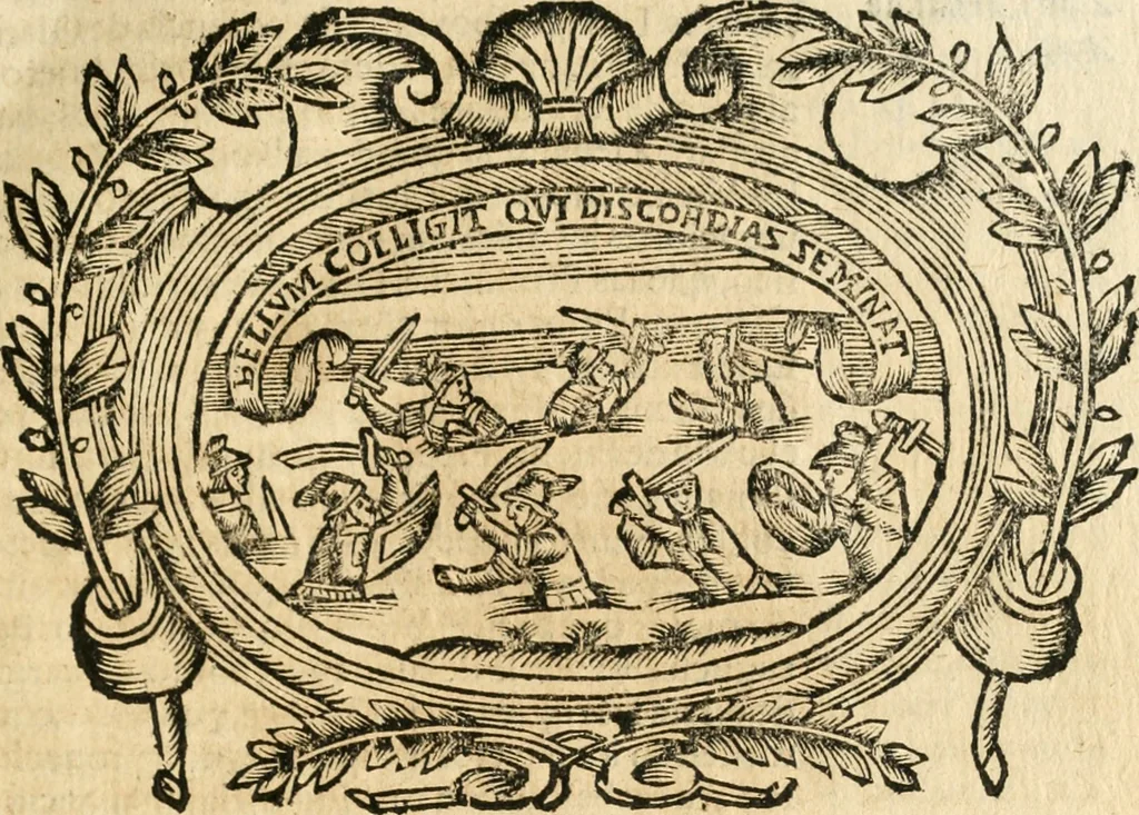 An illustration from Idea de vn principe politico christiano : representada en cien empressas, 1666, leaf 542