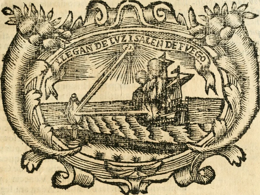 An illustration from Idea de vn principe politico christiano : representada en cien empressas, 1666, leaf 548
