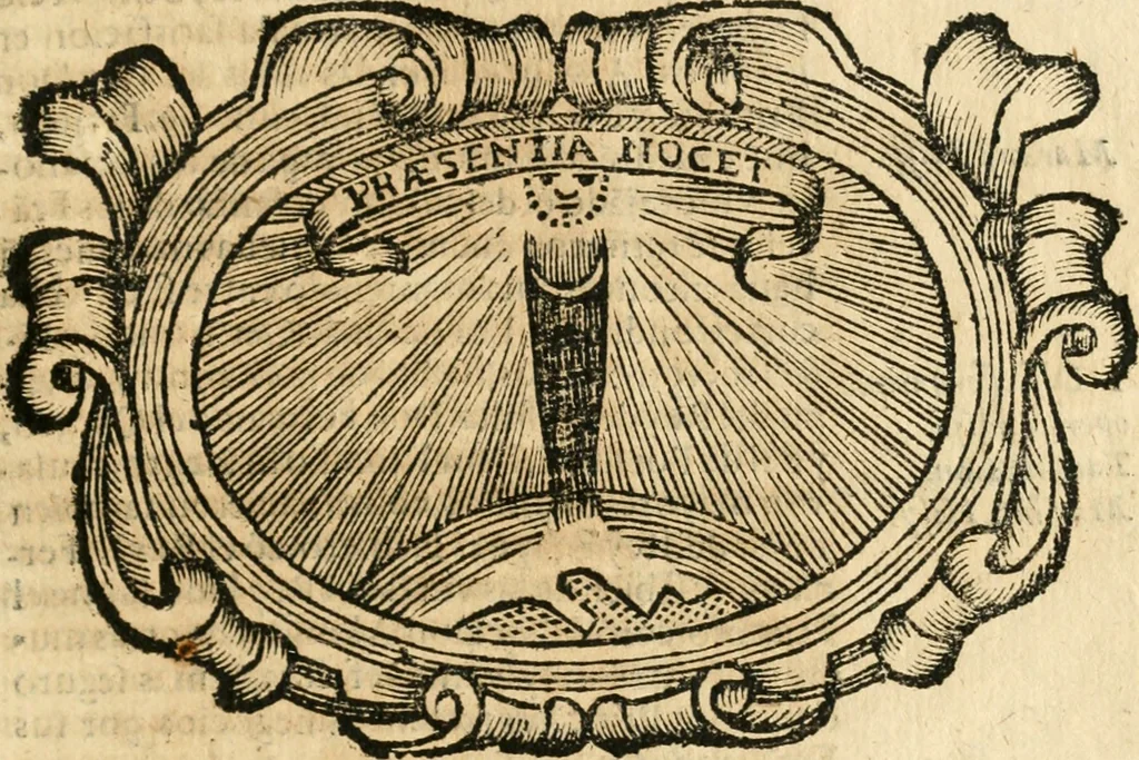 An illustration from Idea de vn principe politico christiano : representada en cien empressas, 1666, leaf 552