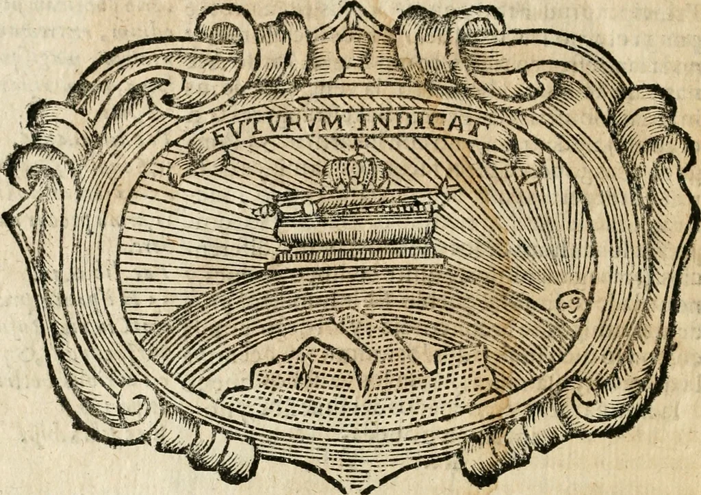 An illustration from Idea de vn principe politico christiano : representada en cien empressas, 1666, leaf 685