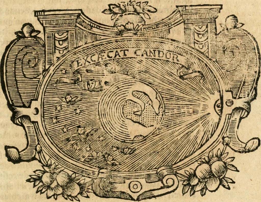 An illustration from Idea de vn principe politico christiano : representada en cien empressas, 1666, leaf 90