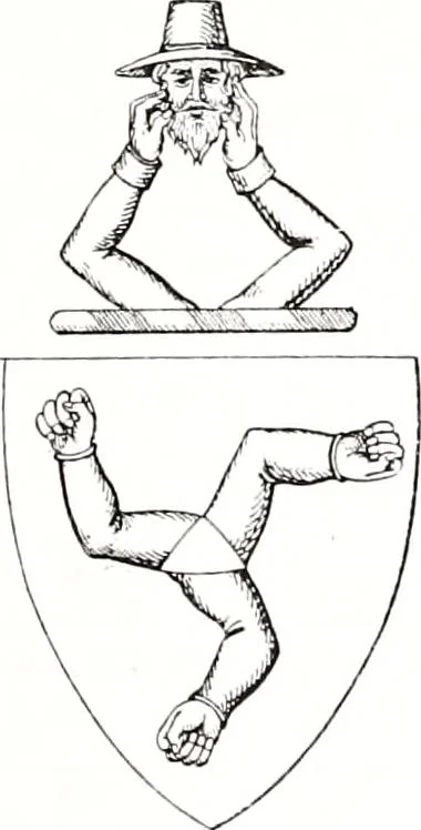 An illustration from Devonshire pedigrees : recorded in the herald's visitation of 1620, with additions from the Harleian manuscripts, and the printed collections of Westcote and Pole, 1859, leaf 128