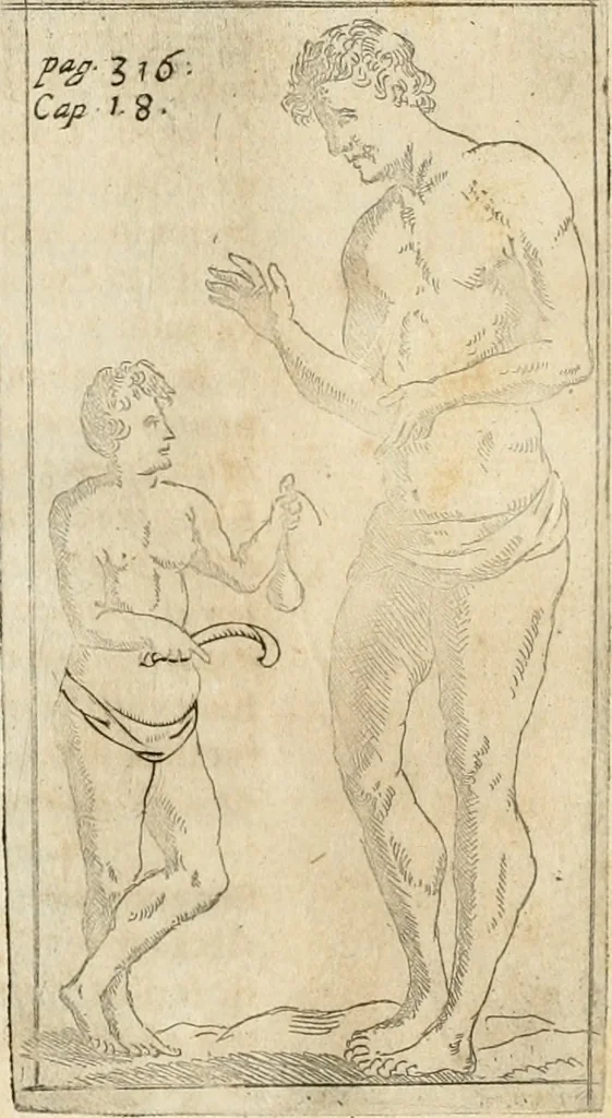 An illustration from De vrbis ac Romani olim imperii splendore : opus eruditionibus, historijs, ac animaduersionibus, tam sacris quam profanis illustratum : in quo etiam nonnulla ex occasione tanguntur, tam circa Romanae ecclesiae principatum, quam circa alias reliquarum orbis regionum res memoratu dignas, 1650, leaf 332