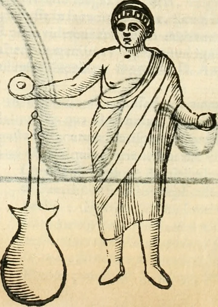 An illustration from De vrbis ac Romani olim imperii splendore : opus eruditionibus, historijs, ac animaduersionibus, tam sacris quam profanis illustratum : in quo etiam nonnulla ex occasione tanguntur, tam circa Romanae ecclesiae principatum, quam circa alias reliquarum orbis regionum res memoratu dignas, 1650, leaf 383