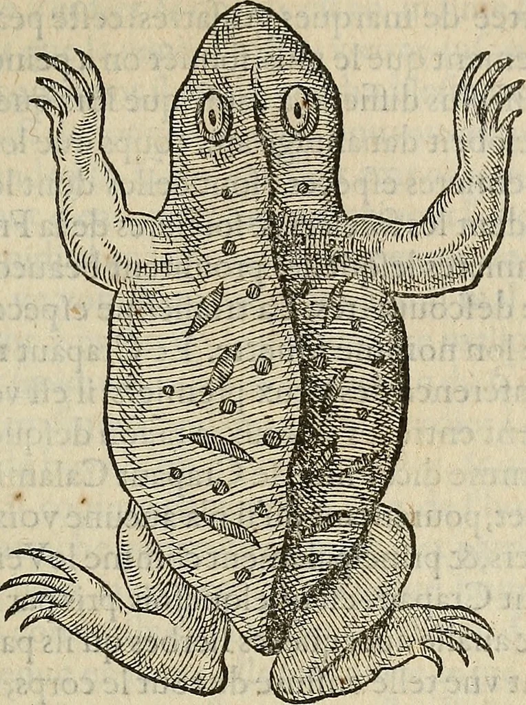 An illustration from Devx livres des venins, ausquels il est amplement discouru des bestes venimeuses, theriaques, poisons, 1568, leaf 286