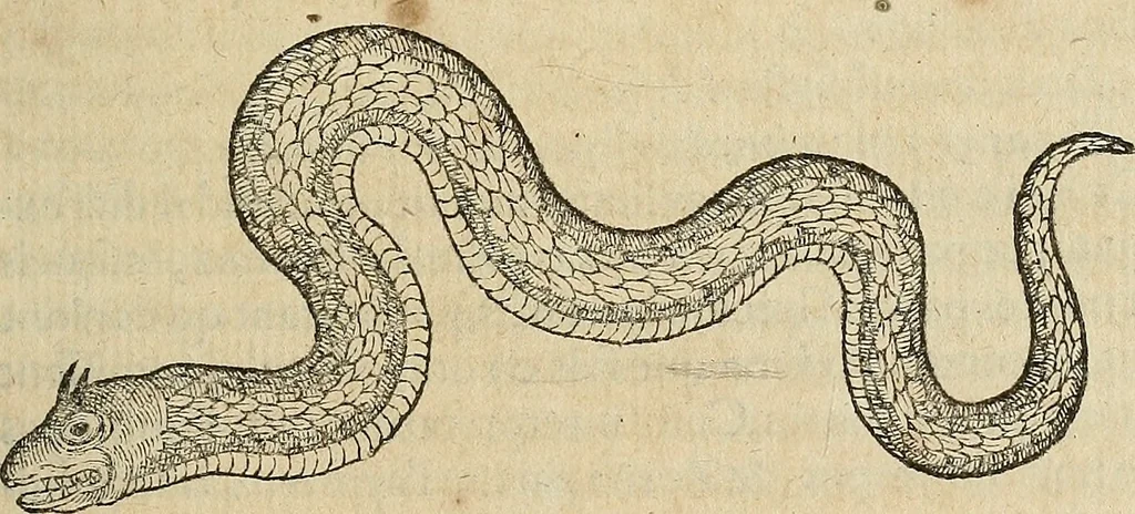 An illustration from Devx livres des venins, ausquels il est amplement discouru des bestes venimeuses, theriaques, poisons, 1568, leaf 92