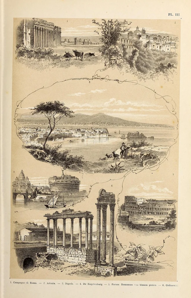 An illustration from De werelddeelen : bewerkt naar Friedrich von Hellwald's die Erde und ihre Völker, 1879, leaf 209