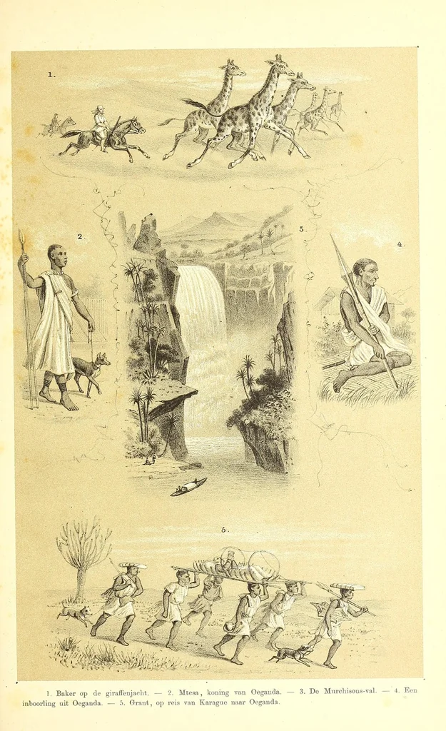 An illustration from De werelddeelen : bewerkt naar Friedrich von Hellwald's die Erde und ihre Vèolker, 1879, leaf 511