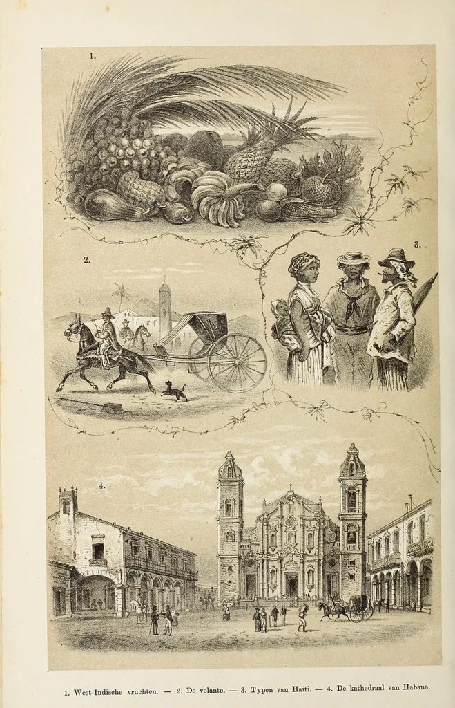 An illustration from De werelddeelen : bewerkt naar Friedrich von Hellwald's die Erde und ihre Völker, 1879, leaf 400