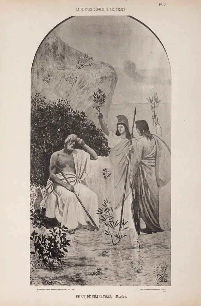 An illustration from La Décoration et l'ameublement à l'Exposition de 1900, 1901, leaf 17