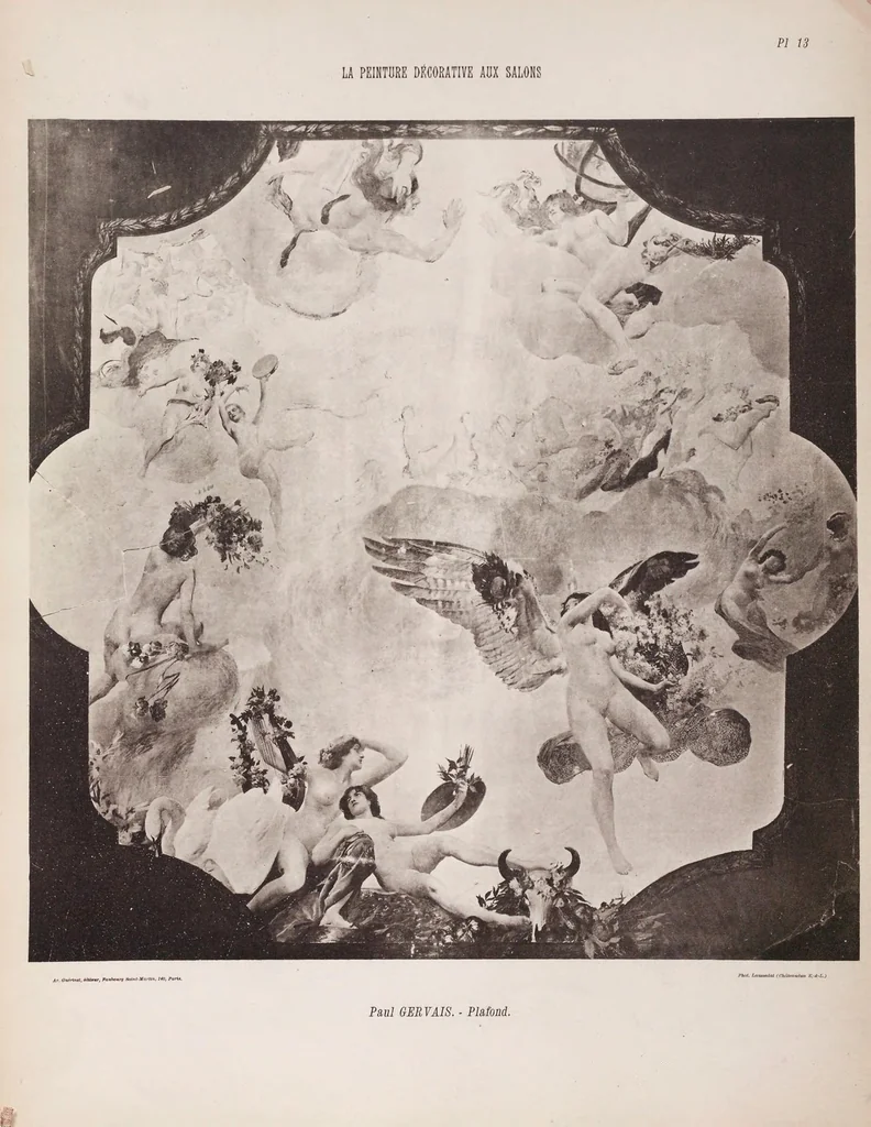 An illustration from La Décoration et l'ameublement à l'Exposition de 1900, 1901, leaf 29