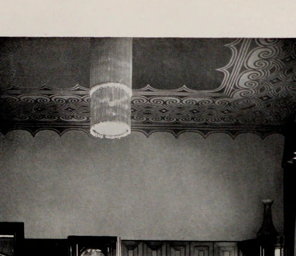 An illustration from La décoration intérieure allemande et les métiers d'art à l'Exposition de Bruxelles, 1910, 1910, leaf 80