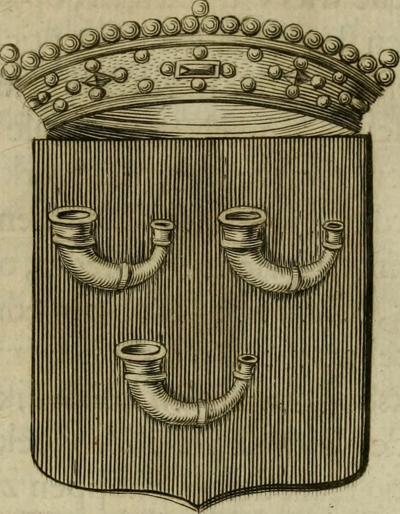 An illustration from De Ystroom : begreepen in vier boeken, 1671, leaf 6