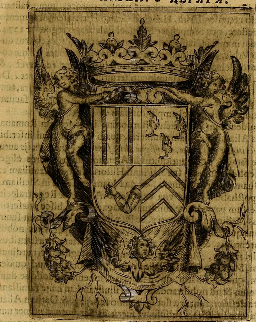 An illustration from D. Francisci Baronii ac Manfredis De maiestate Panormitana libri IV, 1630, leaf 480