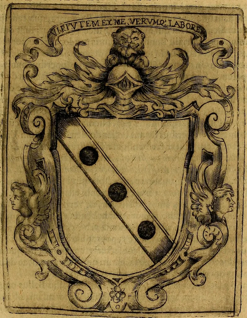 An illustration from D. Francisci Baronii ac Manfredis De maiestate Panormitana libri IV, 1630, leaf 488