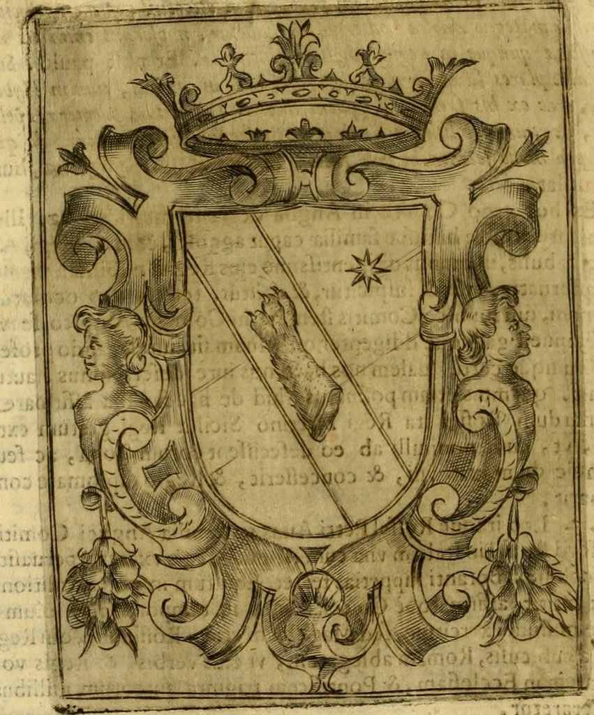 An illustration from D. Francisci Baronii ac Manfredis De maiestate Panormitana libri IV, 1630, leaf 609