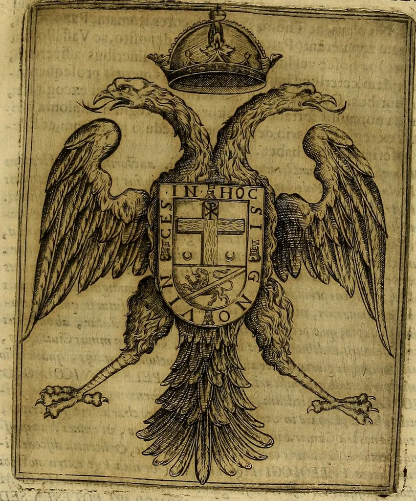 An illustration from D. Francisci Baronii ac Manfredis De maiestate Panormitana libri IV, 1630, leaf 612