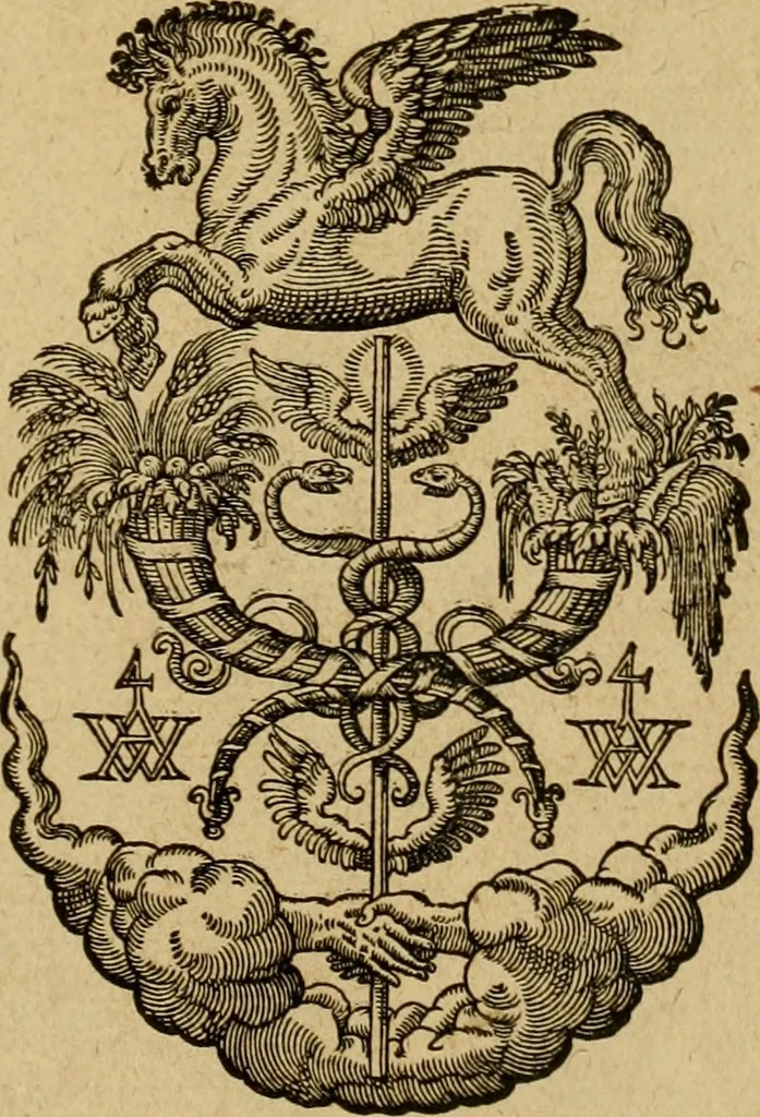 An illustration from D. Francisci Dvareni i.c. celeberrimi, Omnia qvae qvidem hactenvs edita fvervnt opera : non tantvm plvrimis in Digesta seu Pandectas, & Codicem commentariis ac methodicis expositionibus, 1598, leaf 4