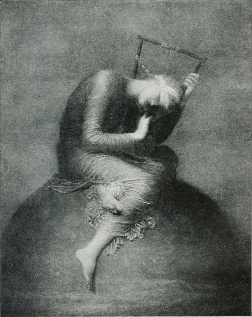 An illustration from D.-G. Rossetti et les Préraphaélites anglais : biographies critiques, 1909, leaf 115