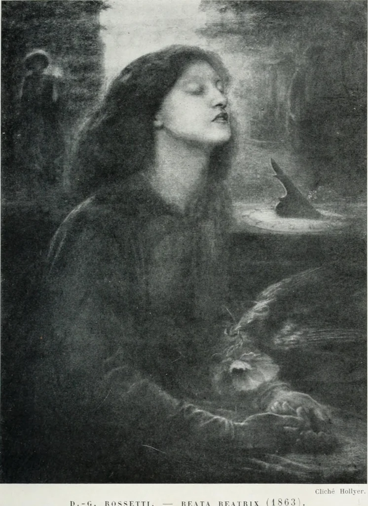 An illustration from D.-G. Rossetti et les Préraphaélites anglais : biographies critiques, 1909, leaf 19