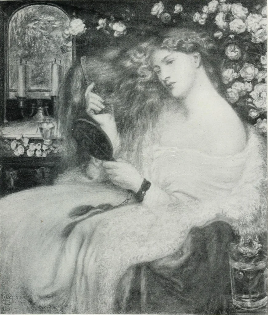 An illustration from D.-G. Rossetti et les Préraphaélites anglais : biographies critiques, 1909, leaf 27