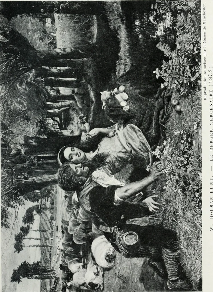 An illustration from D.-G. Rossetti et les Préraphaélites anglais : biographies critiques, 1909, leaf 43