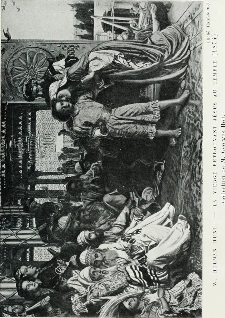An illustration from D.-G. Rossetti et les Préraphaélites anglais : biographies critiques, 1909, leaf 47
