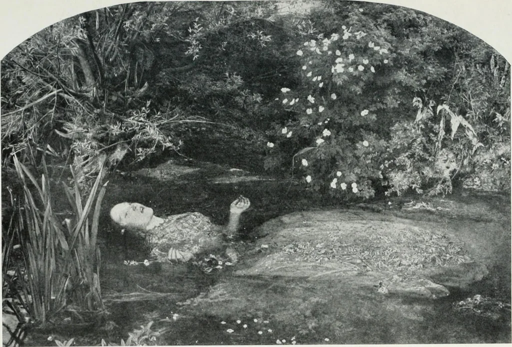 An illustration from D.-G. Rossetti et les Préraphaélites anglais : biographies critiques, 1909, leaf 51