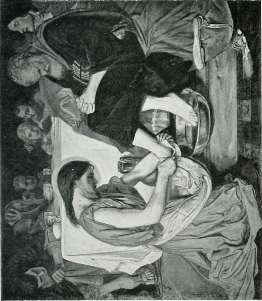 An illustration from D.-G. Rossetti et les Préraphaélites anglais : biographies critiques, 1909, leaf 75