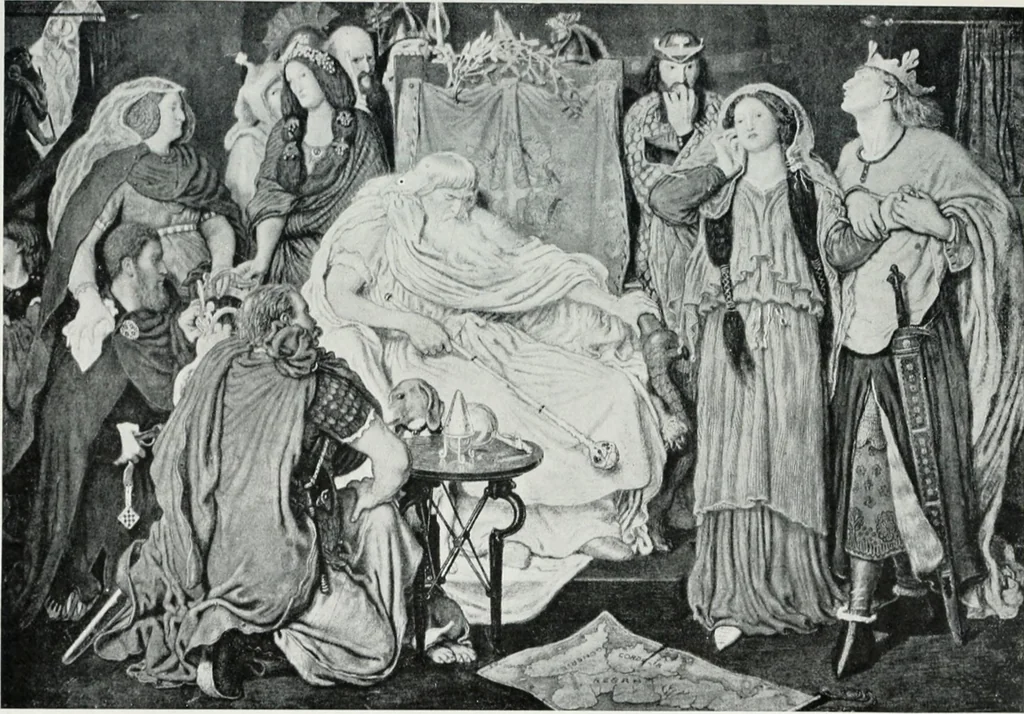 An illustration from D.-G. Rossetti et les Préraphaélites anglais : biographies critiques, 1909, leaf 79