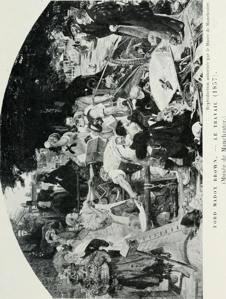 An illustration from D.-G. Rossetti et les Préraphaélites anglais : biographies critiques, 1909, leaf 87