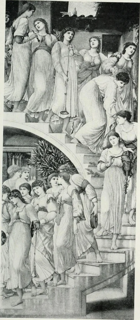 An illustration from D.-G. Rossetti et les Préraphaélites anglais : biographies critiques, 1909, leaf 91
