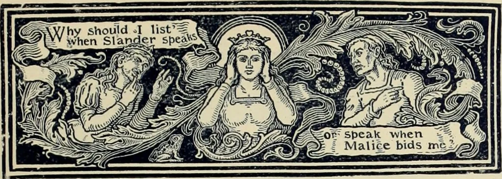 An illustration from Style (1893), 1893, leaf 100