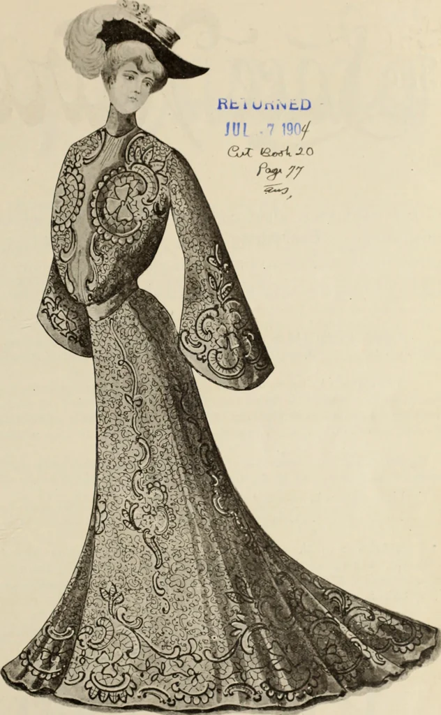 An illustration from Style (1904), 1904, leaf 1108