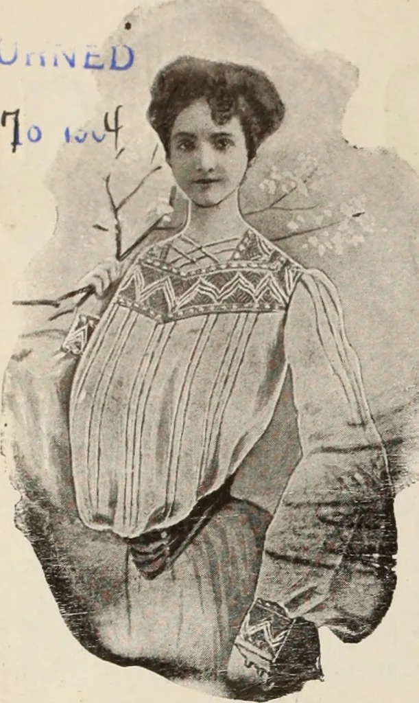 An illustration from Style (1904), 1904, leaf 1111