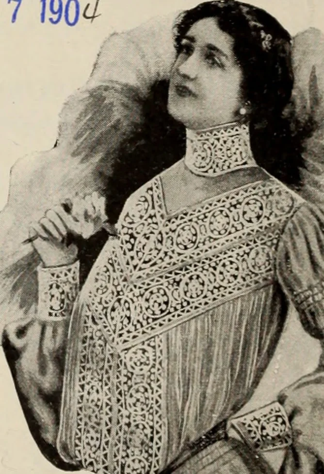 An illustration from Style (1904), 1904, leaf 1111