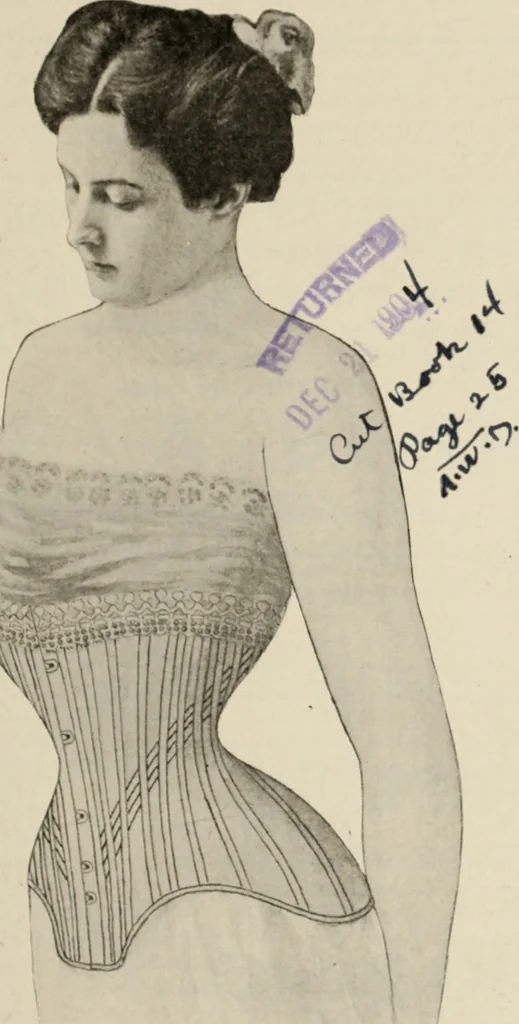 An illustration from Style (1904), 1904, leaf 112