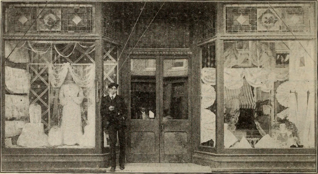 An illustration from Style (1904), 1904, leaf 1205