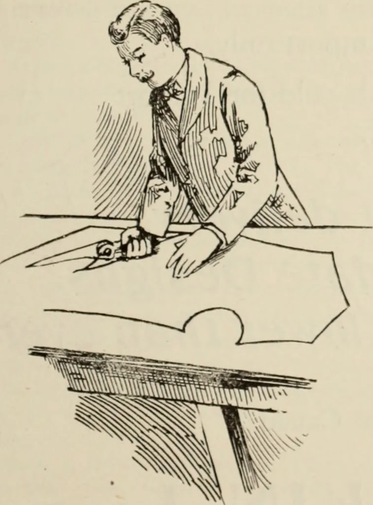 An illustration from Style (1904), 1904, leaf 1236