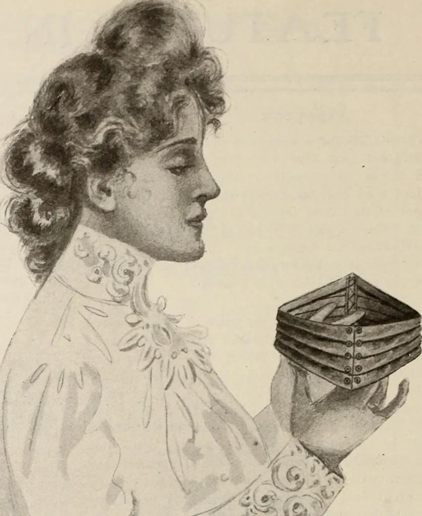 An illustration from Style (1904), 1904, leaf 1243