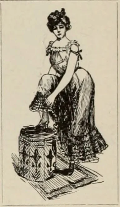 An illustration from Style (1904), 1904, leaf 1267