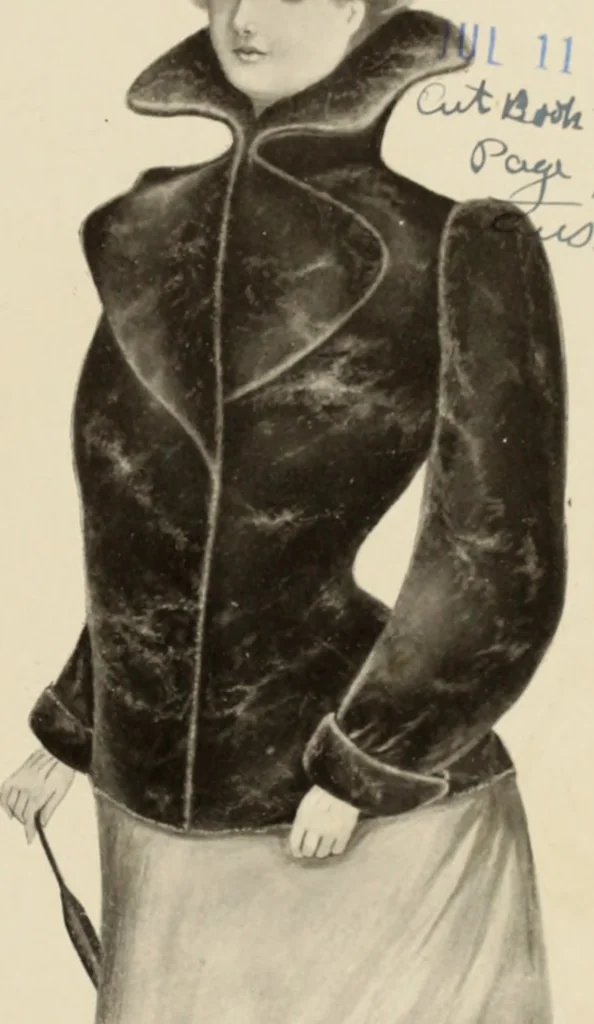 An illustration from Style (1904), 1904, leaf 1358