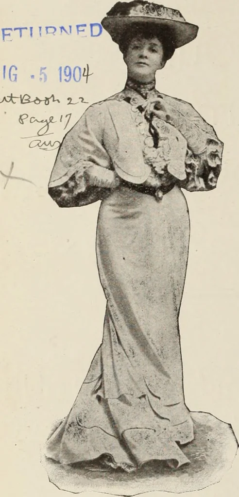 An illustration from Style (1904), 1904, leaf 1363