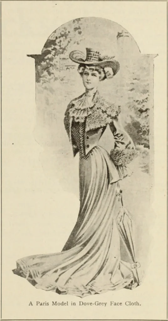 An illustration from Style (1904), 1904, leaf 1384