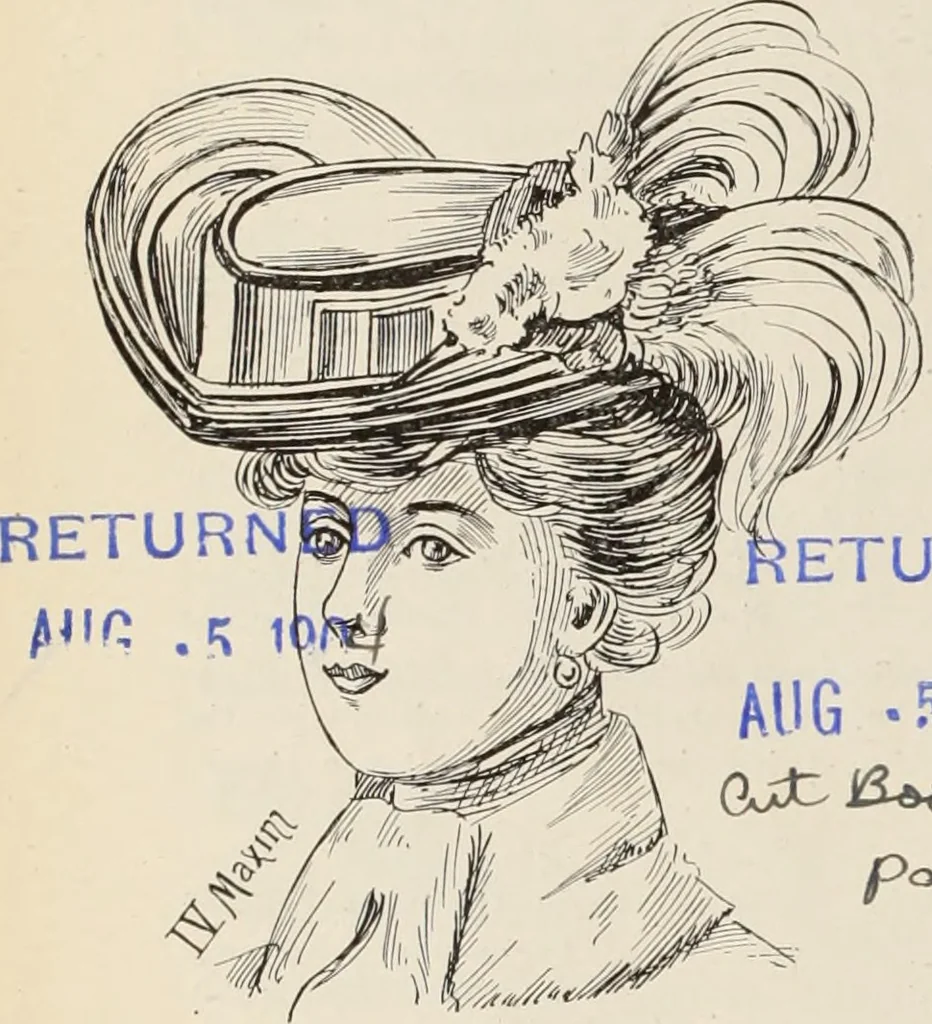 An illustration from Style (1904), 1904, leaf 1451