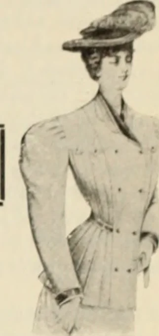 An illustration from Style (1904), 1904, leaf 1486